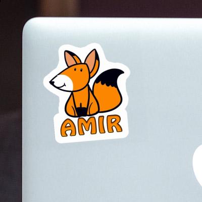 Amir Sticker Fox Notebook Image