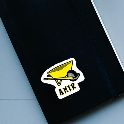 Sticker Amir Wheelbarrow Gift package Image