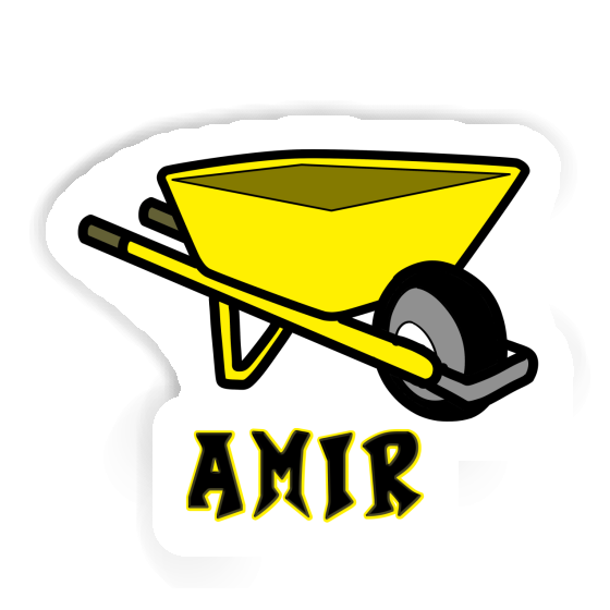 Sticker Amir Wheelbarrow Gift package Image