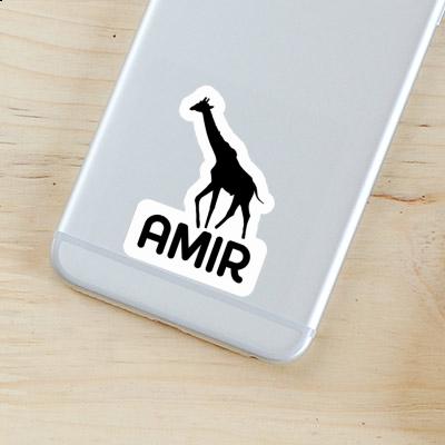 Amir Sticker Giraffe Notebook Image