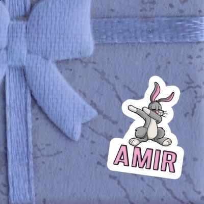 Autocollant Lapin Amir Laptop Image