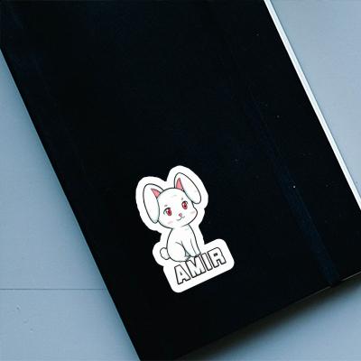 Bunny Sticker Amir Notebook Image