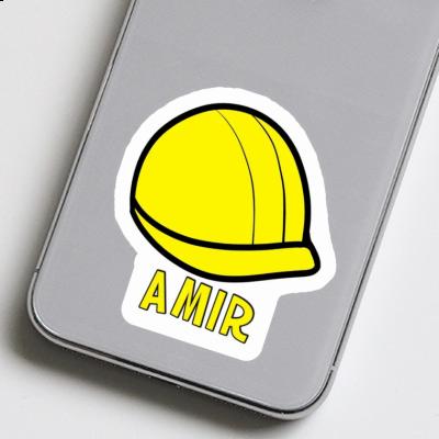 Sticker Helmet Amir Notebook Sticker Helmet Amir Gift package Image