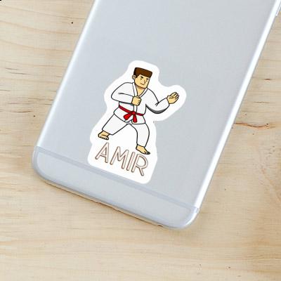 Sticker Karateka Amir Laptop Image