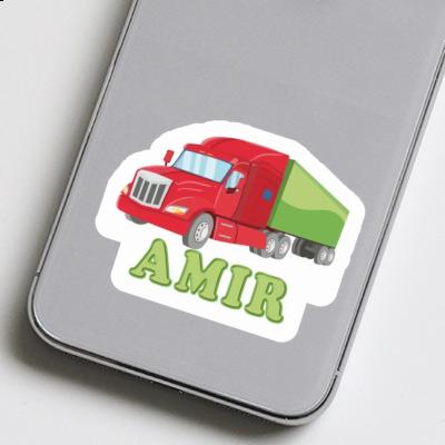 Autocollant Amir Camion Gift package Image