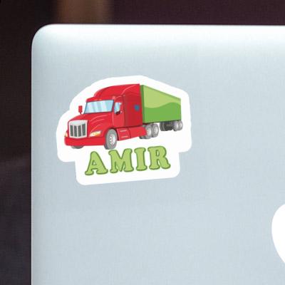 Aufkleber Amir Truck Notebook Aufkleber Amir Truck Gift package Image