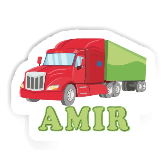 Autocollant Amir Camion Gift package Image