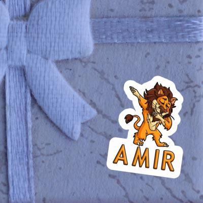 Lion Sticker Amir Laptop Image