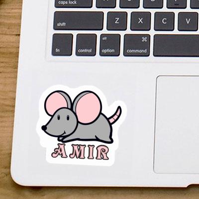 Souris Autocollant Amir Notebook Image