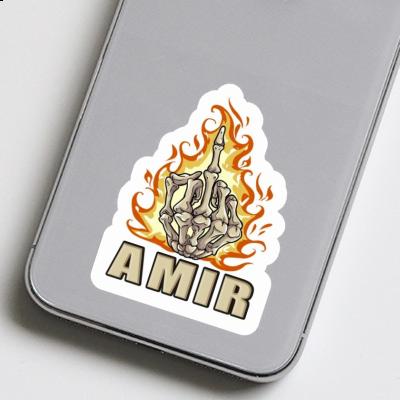 Amir Sticker Mittelfinger Laptop Amir Sticker Mittelfinger Laptop Image