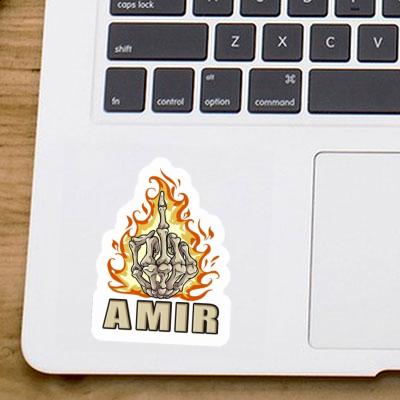 Amir Sticker Mittelfinger Laptop Amir Sticker Mittelfinger Laptop Image