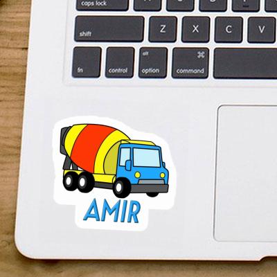 Aufkleber Amir Mischer-LKW Gift package Image