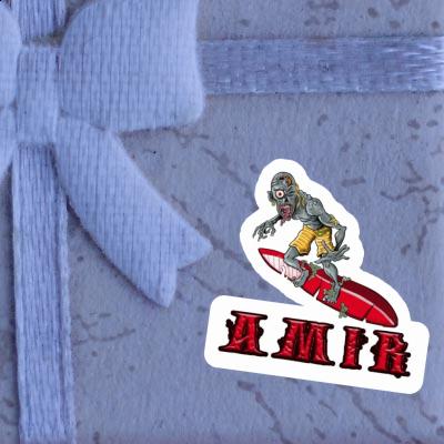 Sticker Amir Surfer Image