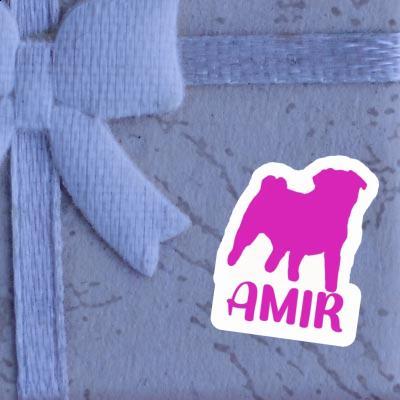 Pug Sticker Amir Image