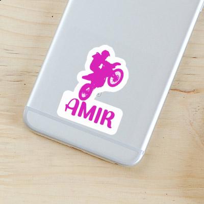 Sticker Motocross-Fahrer Amir Notebook Sticker Motocross-Fahrer Amir Gift package Image
