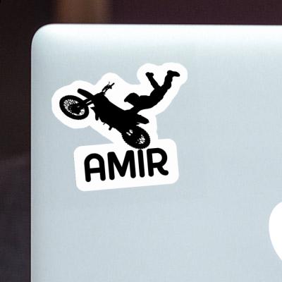 Motocross-Fahrer Aufkleber Amir Laptop Motocross-Fahrer Aufkleber Amir Laptop Image