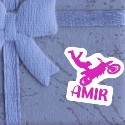 Aufkleber Amir Motocross-Fahrer Gift package Image