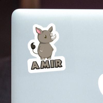 Sticker Nashorn Amir Notebook Sticker Nashorn Amir Gift package Image