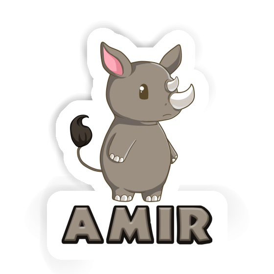 Sticker Nashorn Amir Laptop Sticker Nashorn Amir Laptop Image