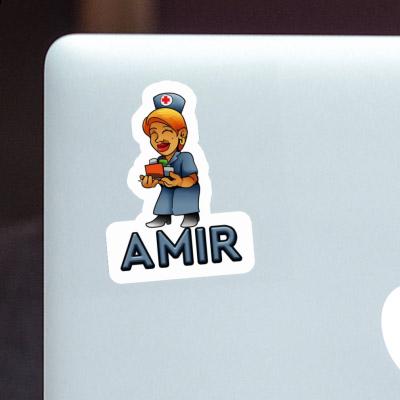 Sticker Orderly Amir Laptop Image