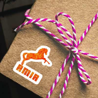 Horse Sticker Amir Notebook Image