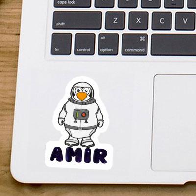 Amir Aufkleber Astronaut Laptop Image