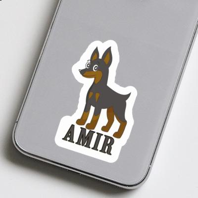 Sticker Amir Pinscher Notebook Image