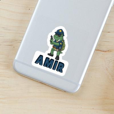 Amir Sticker Polizist Laptop Image