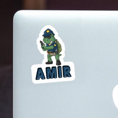 Amir Sticker Polizist Notebook Image