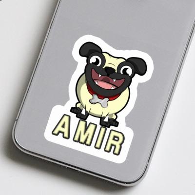 Sticker Pug Amir Gift package Image