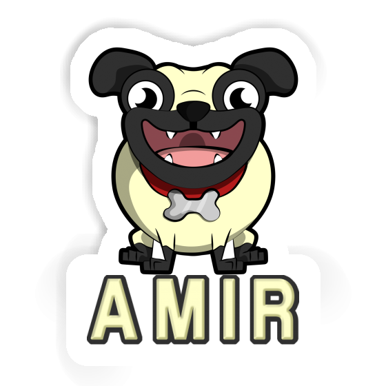 Sticker Pug Amir Laptop Image