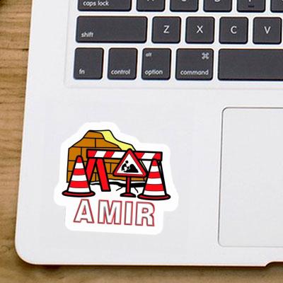 Sticker Amir Baustelle Sticker Amir Baustelle Image