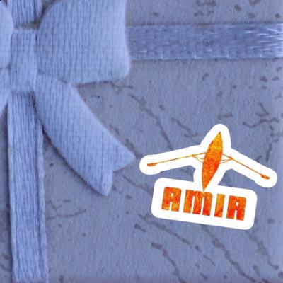 Aufkleber Amir Ruderboot Notebook Aufkleber Amir Ruderboot Gift package Image