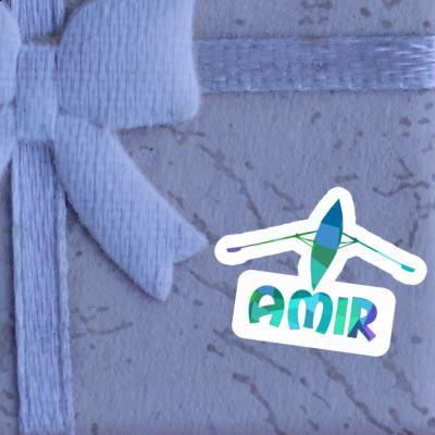 Rowboat Sticker Amir Notebook Image