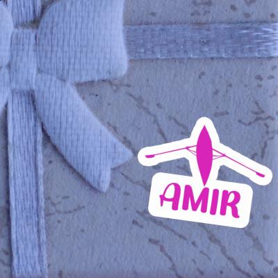 Ruderboot Aufkleber Amir Notebook Ruderboot Aufkleber Amir Gift package Image