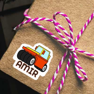 Sticker Amir Wheel Roller Notebook Image