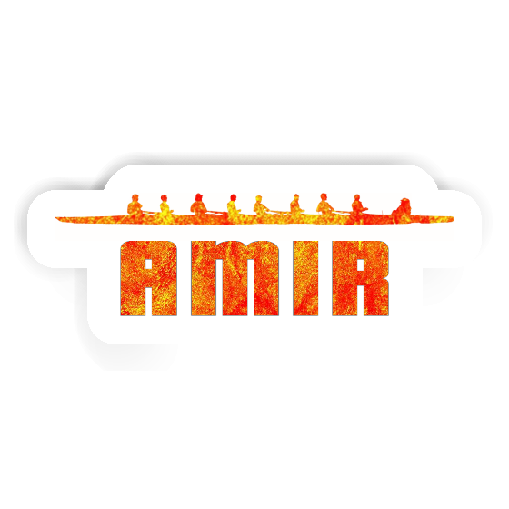 Amir Sticker Rowboat Image