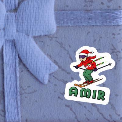 Skier Sticker Amir Gift package Image