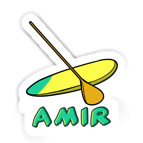 Sticker Amir Stand Up Paddle Notebook Image