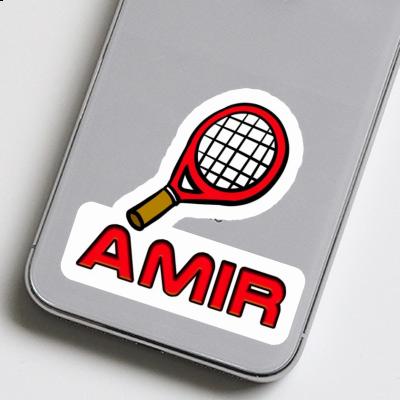 Autocollant Raquette de tennis Amir Notebook Image