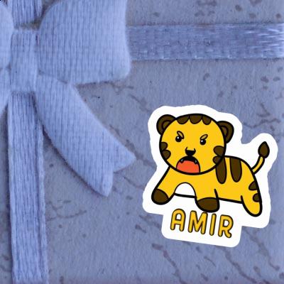 Aufkleber Amir Baby-Tiger Gift package Image