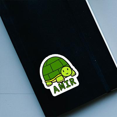 Amir Autocollant Tortue Notebook Image