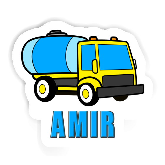 Sticker Water Truck Amir Laptop Image