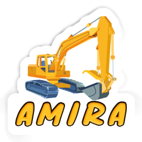 Excavator Sticker Amira Image