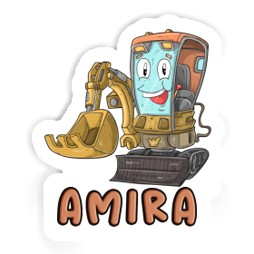 Sticker Excavator Amira Image