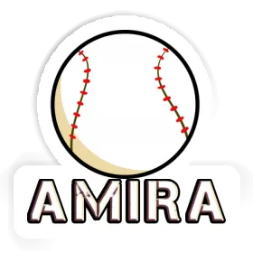 Amira Sticker Baseball Image