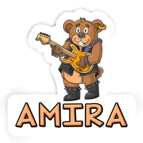 Rocker Bear Sticker Amira Image