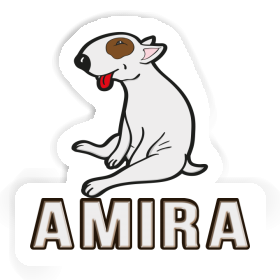 Amira Sticker Bull Terrier Image