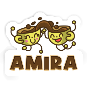 Amira Sticker Coffee Image