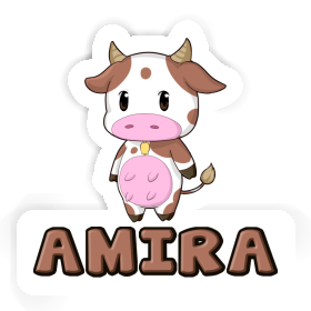 Cow Sticker Amira Image